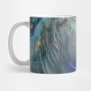 Unicorn Animal Portrait Painting Wildlife Outdoors Adventure Mug